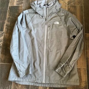 The North Face Men's Gray Raincoat